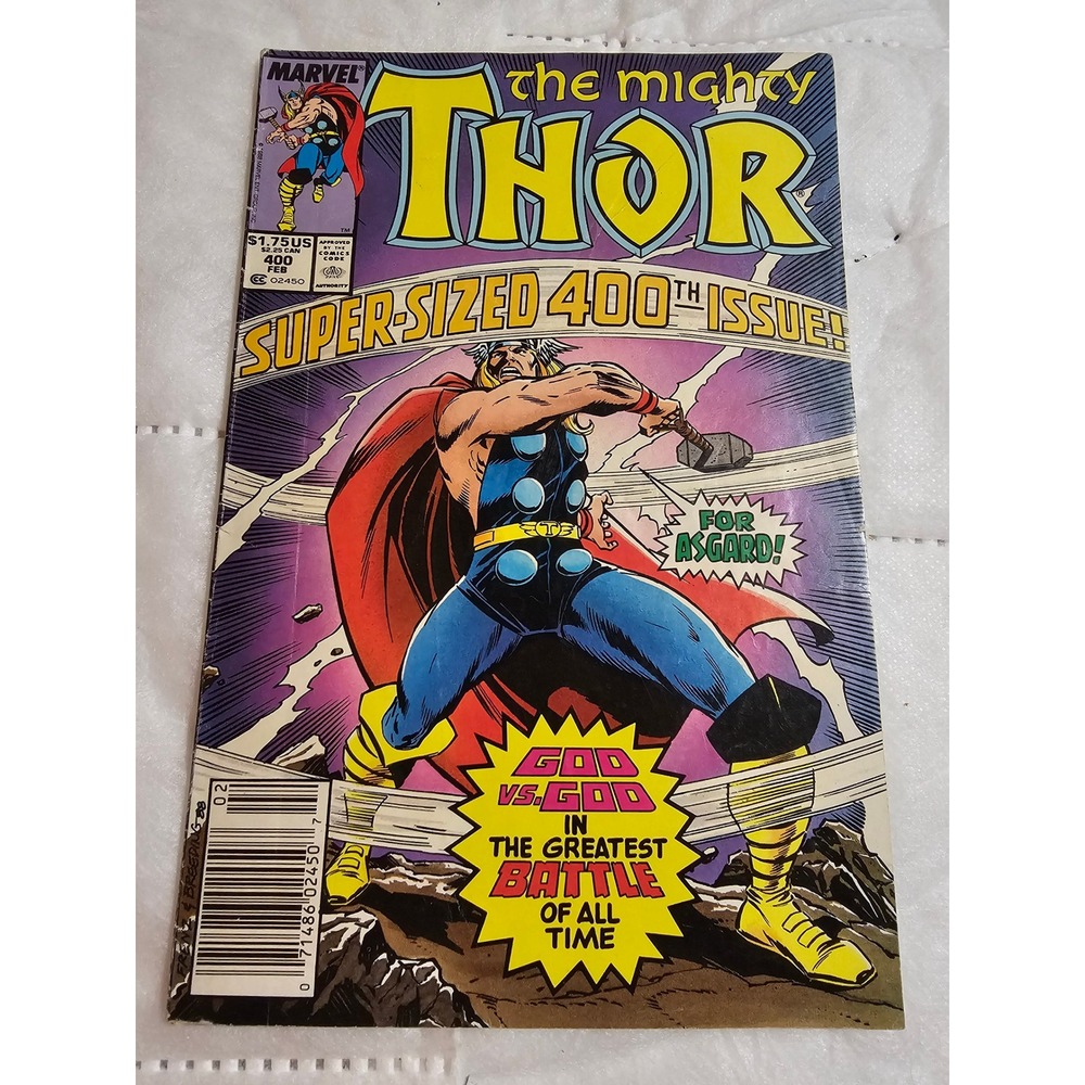Marvel The Mighty Thor #400 Super‎ Sized 400th Issue Comic Book